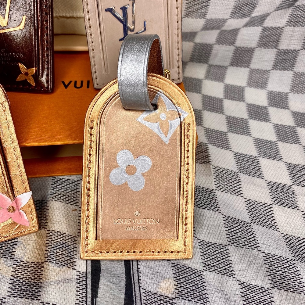 **SOLD** Authentic Louis Vuitton keychain bag charm / tag